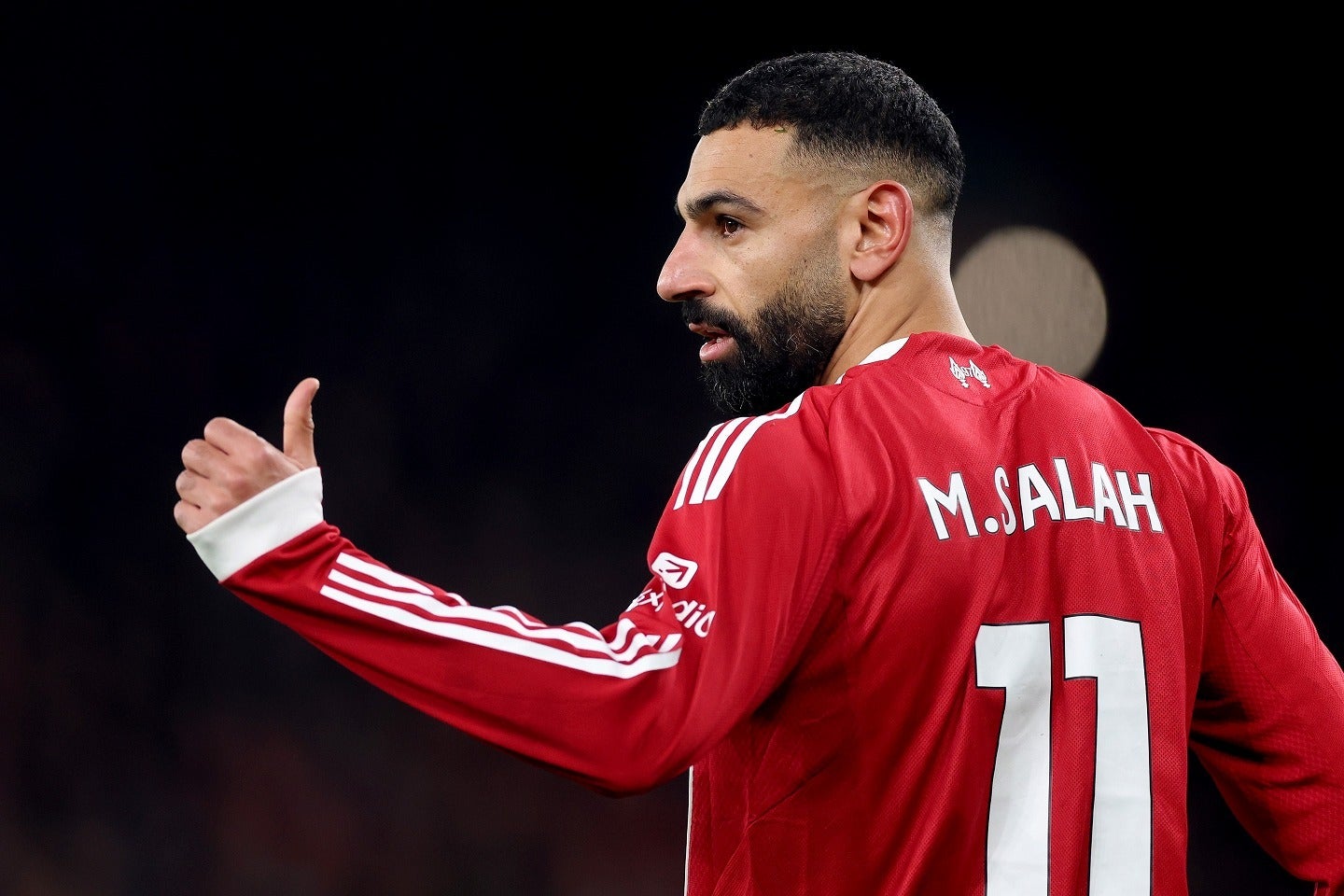 クラブとスロット監督を批判したサラー。(C)Getty Images