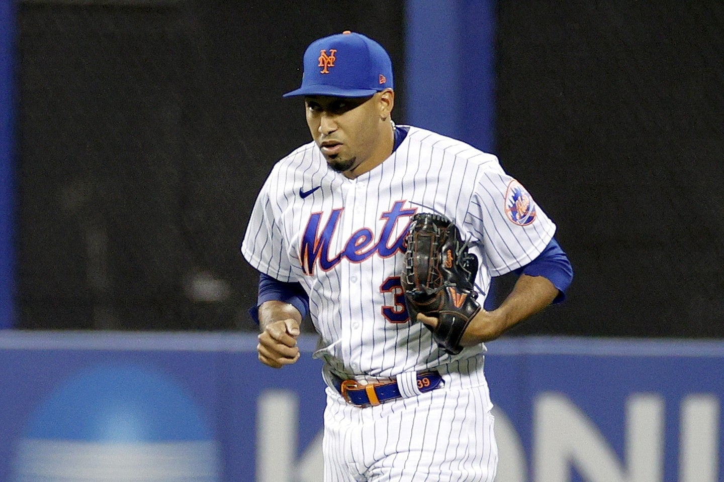 メッツ本拠地では登場曲「Narco」が鳴り響く中マウンドに上がっていたディアズ。(C)Getty Images