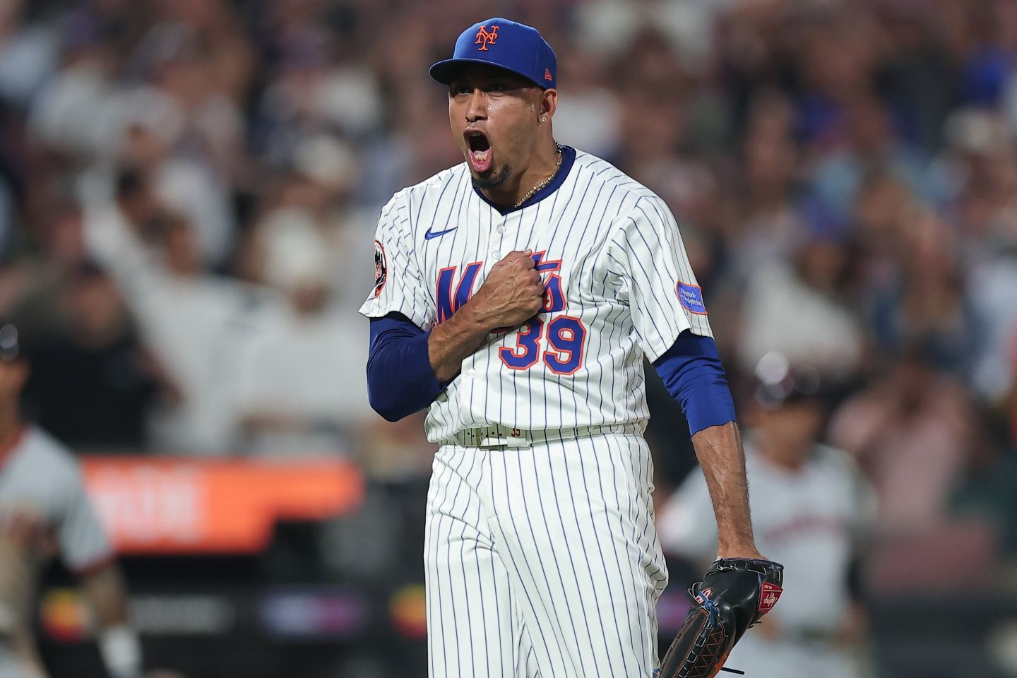 今季28セーブのディアズがドジャースと大型契約を結んだ。(C) Getty Images