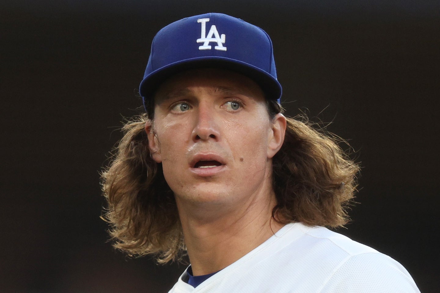 トレード放出候補として名前が挙がっているドジャースのグラスノー。(C) Getty Imaegs