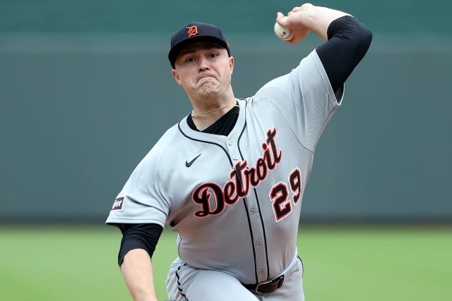 メジャー“最強左腕”の呼び声が高いスクーバル。はたしてタイガースを去ることになるのだろうか。(C)Getty Images