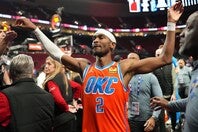 歴代最高ペースで勝ち続けるサンダーだが、SGAをはじめ選手たちに慢心はない。(C)Getty Images