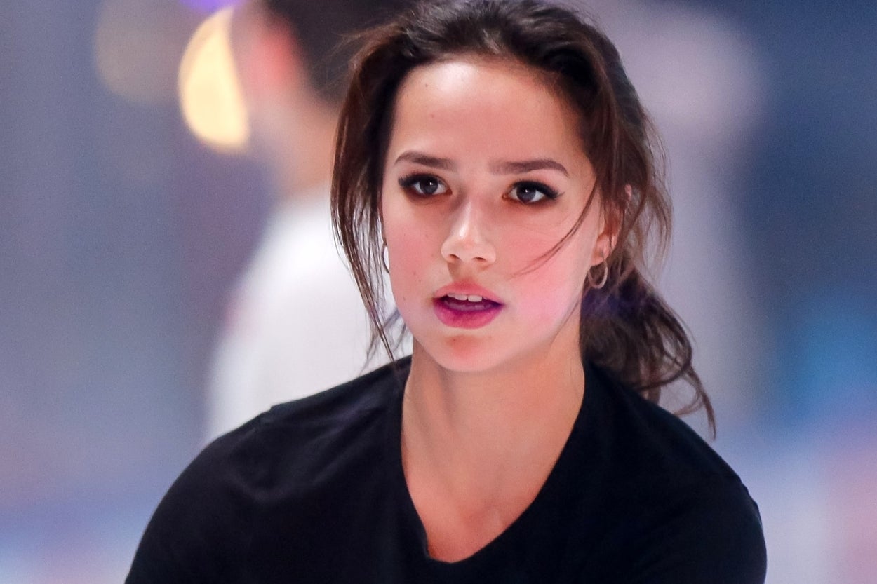 今から７年前、16歳当時のザギトワ（写真）。現在はすっかり大人の女性へと変貌を遂げたが、ファンの意見はさまざまだ。(C)Getty Images