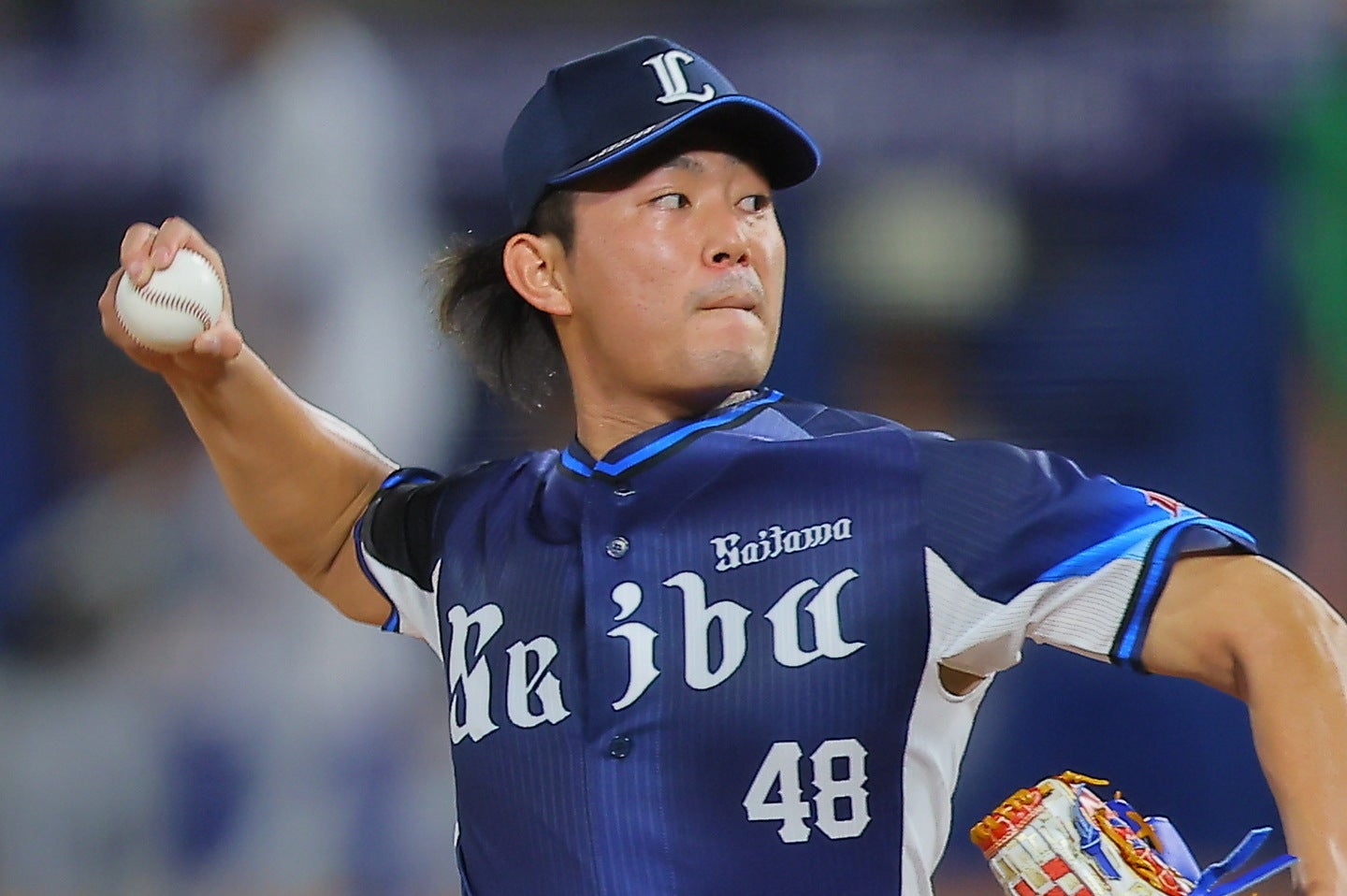 MLBフィリーズから関心を寄せられている今井。写真：福冨倖希