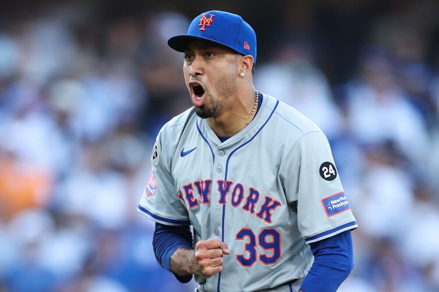 メッツの守護神ディアズがドジャース移籍を発表した。(C) Getty Imaegs