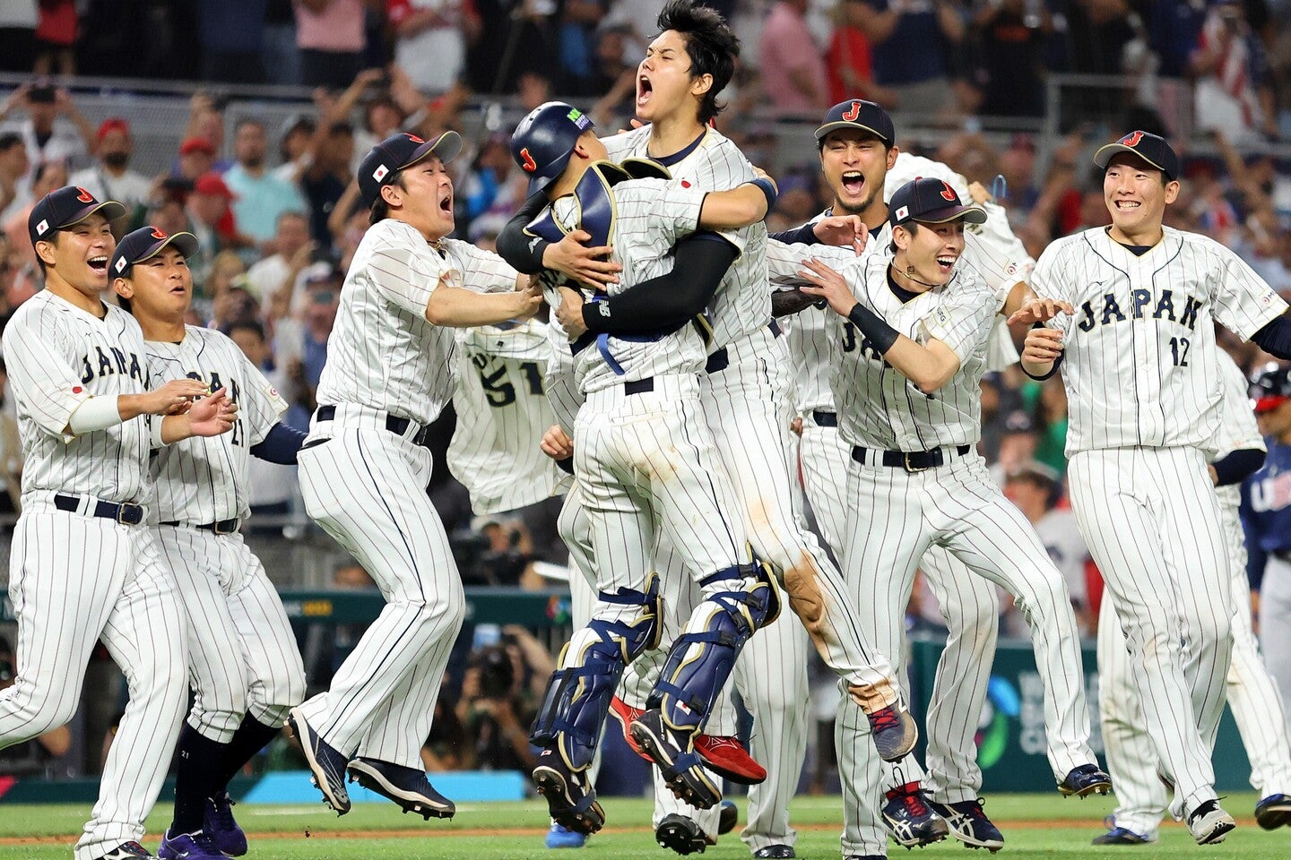 前回のWBCを制し、来年３月の次回大会で２度目の２連覇を狙う侍ジャパン。(C)Getty Images