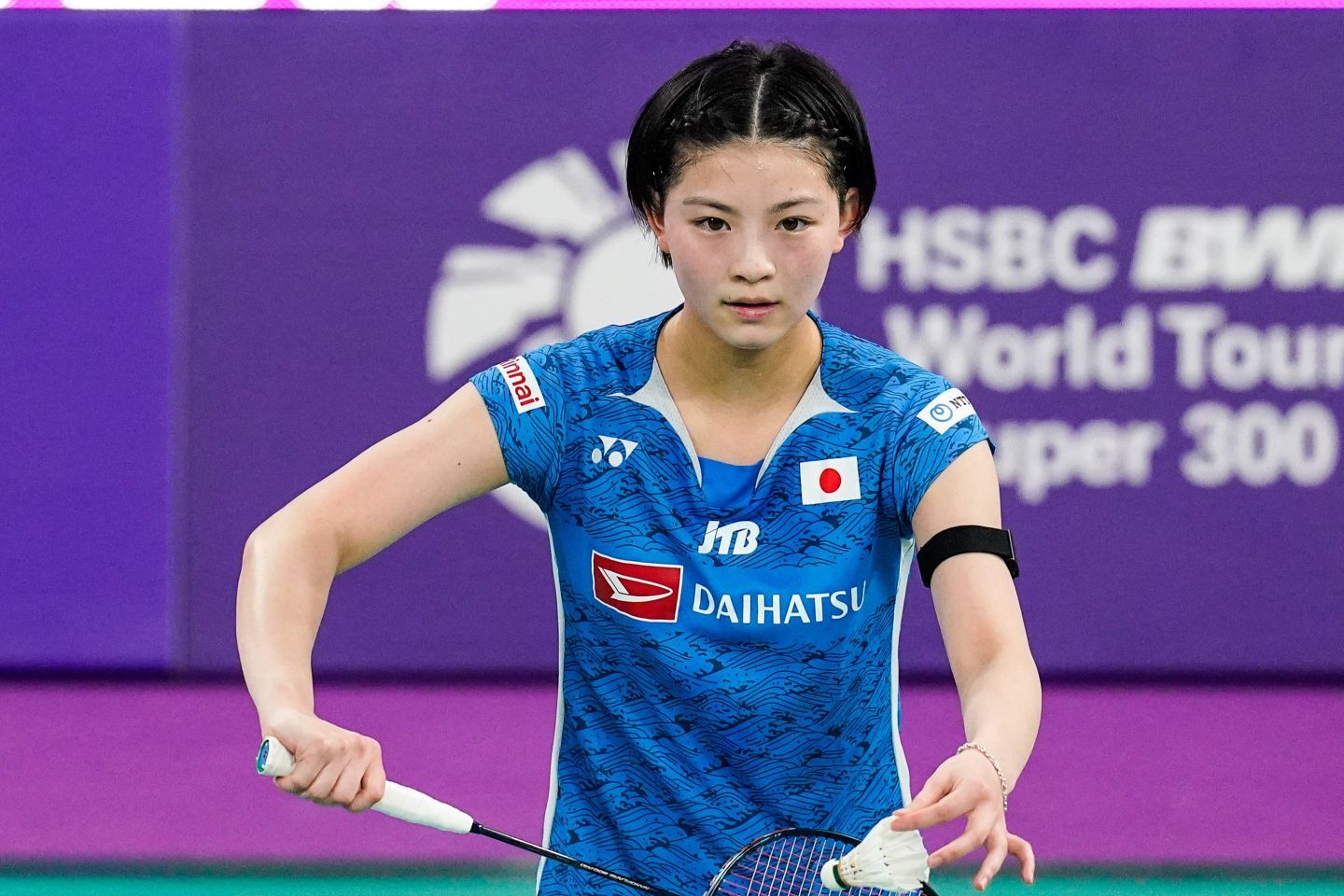 BWFワールドツアーファイナルズで年間女王の座を争う宮崎。(C) Getty Images