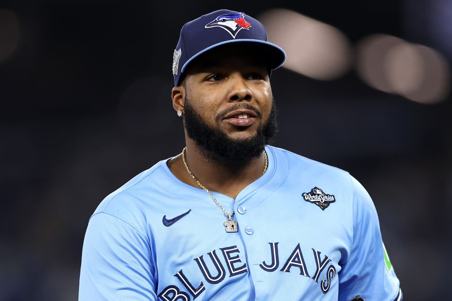 26年大会のWBCに出場するゲレーロJr.。(C) Getty Images