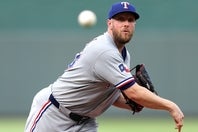 韓国メディアが「KBO出身の代表的な逆輸入例」と称したのがケリーだ。今オフにFAとなった後、レンジャーズと再契約した。(C)Getty Images