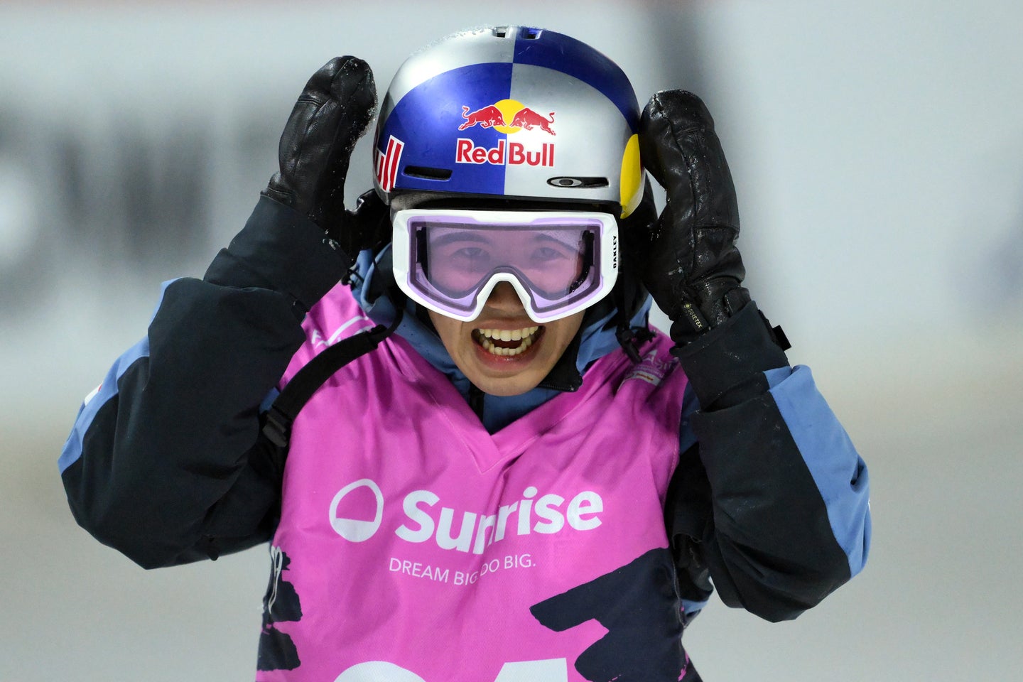 男子ビッグエア（BA）ワールドカップ（W杯）第３戦で優勝した荻原。(C)Getty Images