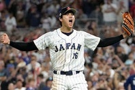 大谷は前回のWBCでMVPを受賞する大活躍だった。（右）。(C)Getty Images