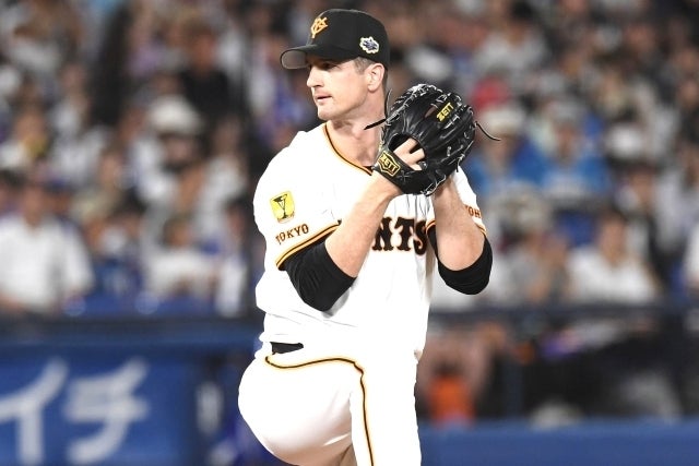 ナショナルズとの契約合意が報じられたグリフィン。22年以来のMLB復帰となる。写真：鈴木颯太朗