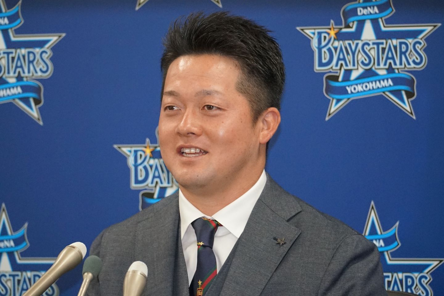 WBCでのレギュラー獲りも宣言。メジャーにその存在を印象付けられるか。写真：萩原孝弘