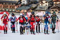 ミラノ・コルティナ冬季五輪で新種目に採用されたスキーモ。異例の注目を集めている。(C) Getty Images