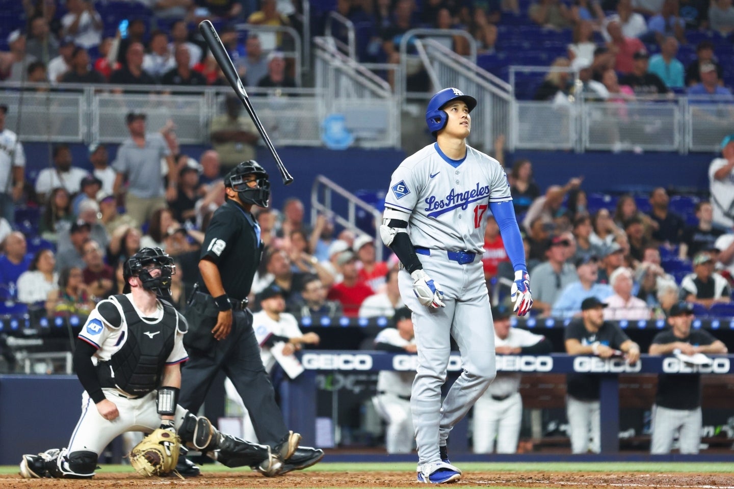 大谷は25年のレギュラーシーズンに55本の本塁打を放った。(C)Getty Images