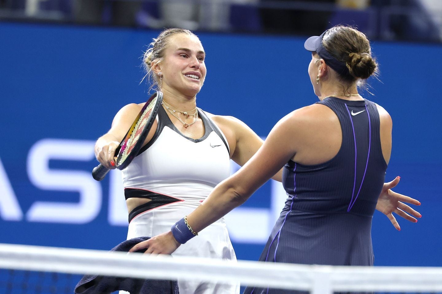 以前はメンタルの乱れによって自滅することも多かったサバレンカだが、メンタルが強化されたことによって今や女王の名にふさわしい選手へと成長した。(C)Getty Images