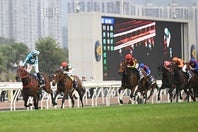 香港国際競争の当日、日本のタレントが観戦していた。(C) Getty Images