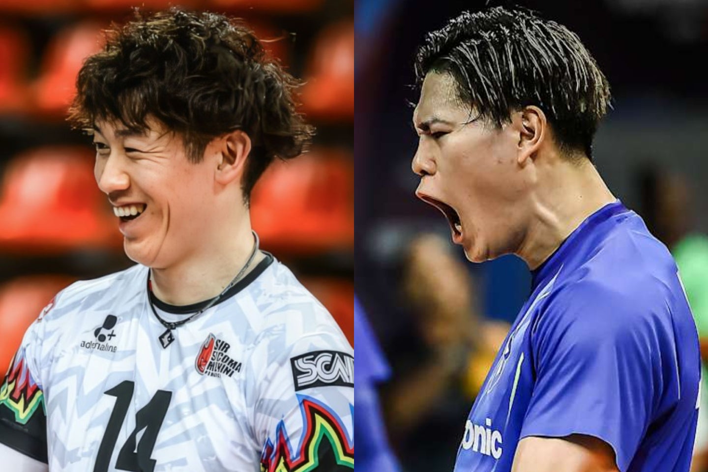 世界クラブ選手権２日目に石川の所属するペルージャと西田の所属する大阪ブルテオンが対戦。接戦を制したのは前者だった。(C) Volleyball World