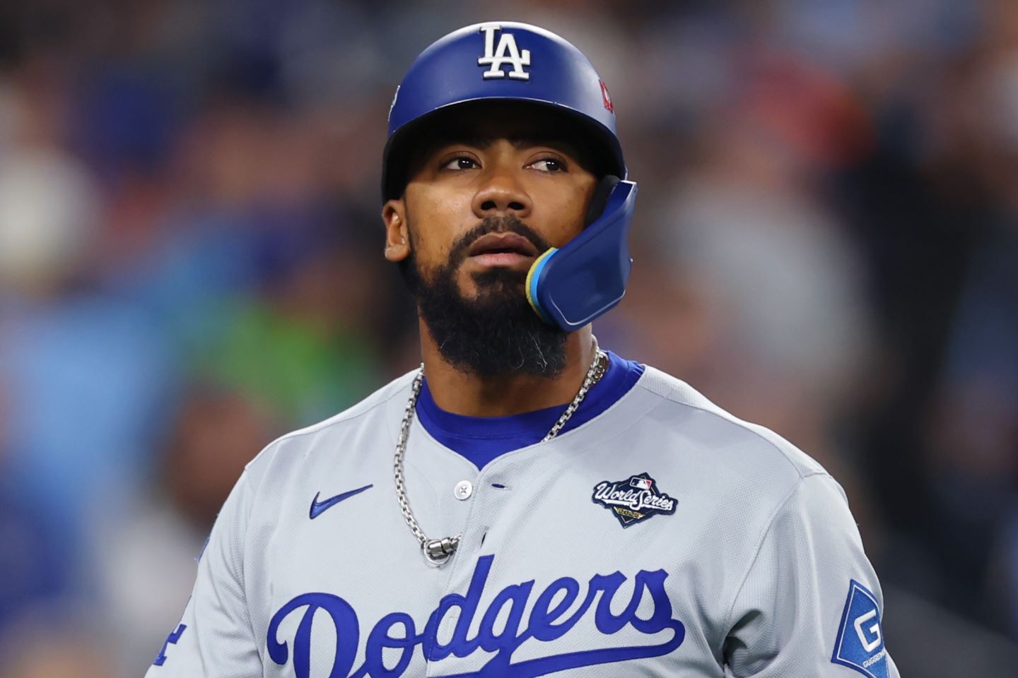 トレードされる可能性があると地元メディアが報じたT・ヘルナンデス。(C)Getty Images