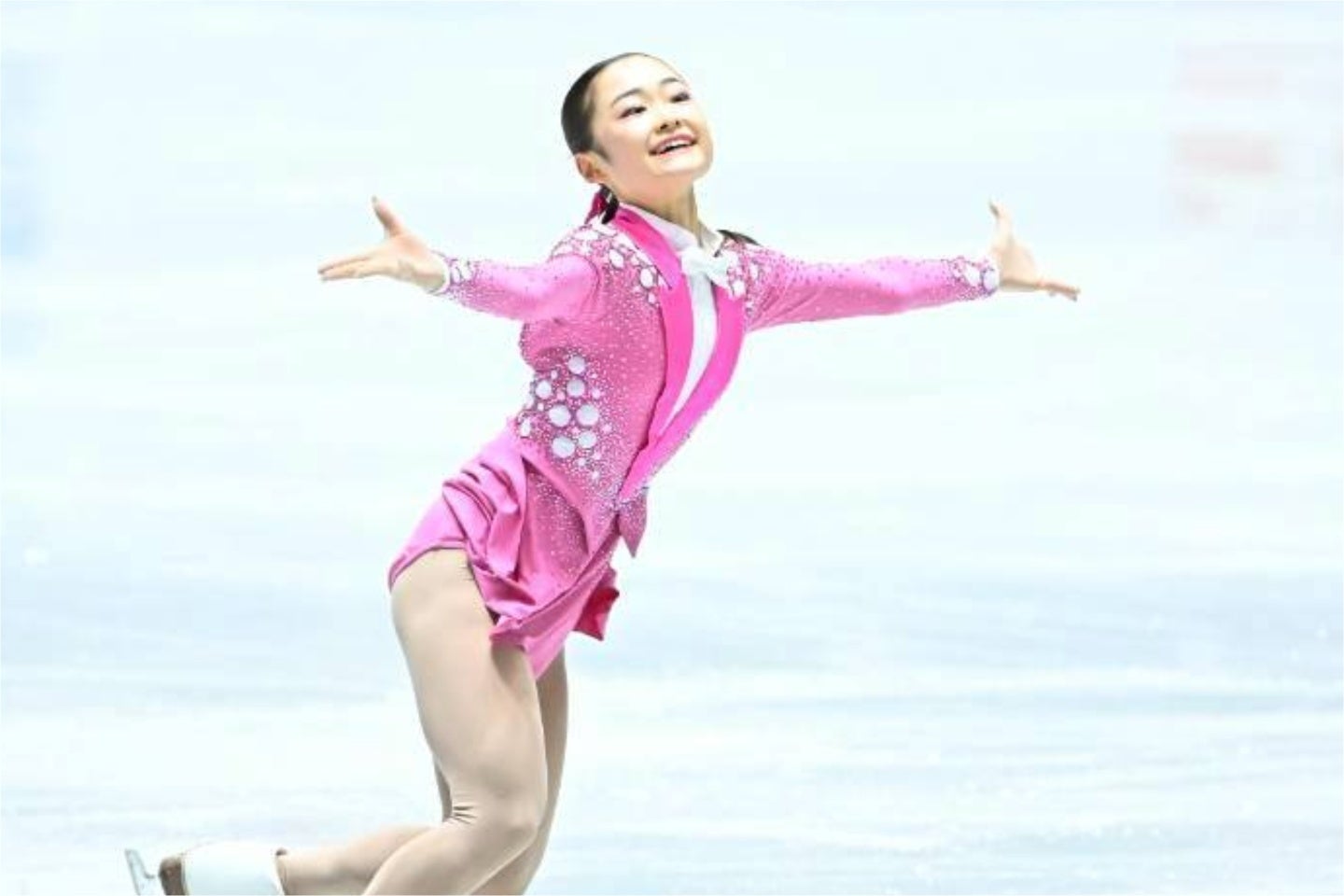 暫定トップに立った17歳の島田。写真：金子拓弥（THE DIGEST写真部）