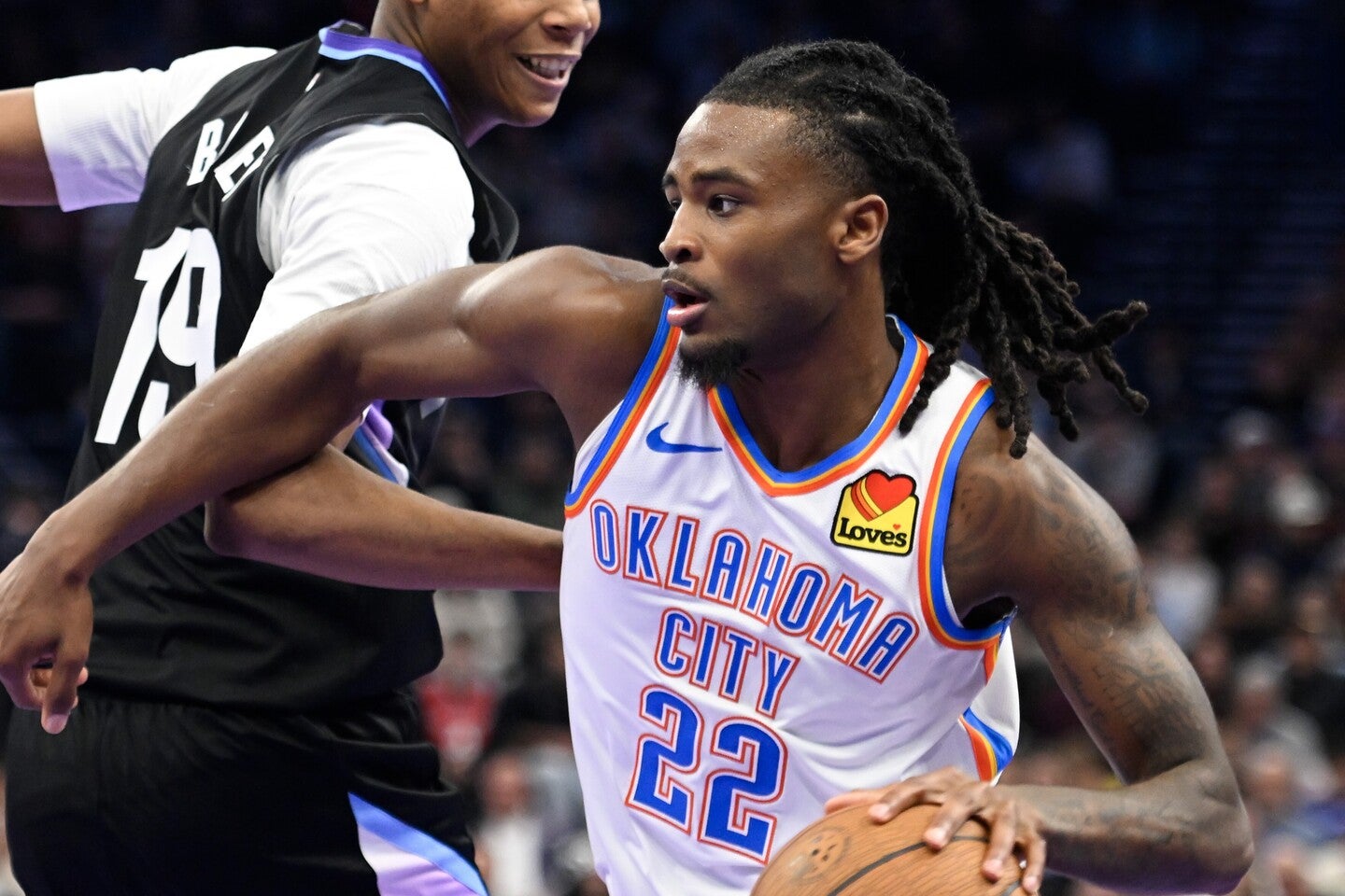 22歳のウォーレスは３年目の今季、スティール部門でリーグ首位に立っている。(C)Getty Images