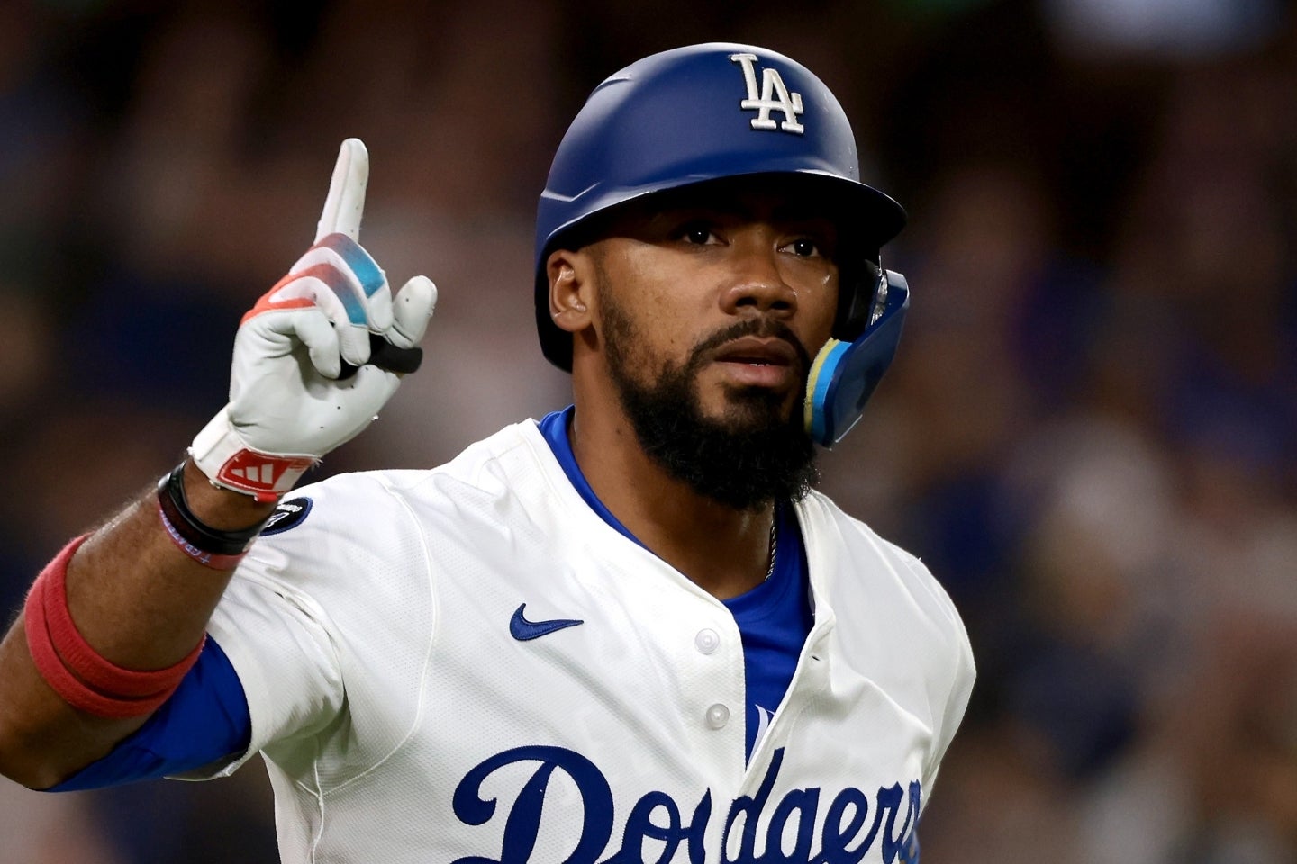 トレード候補として名前が報じられているT・ヘルナンデス・ただ、直ちに放出となるような話ではないようだ。(C)Getty Images