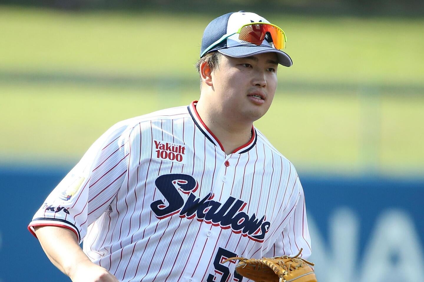 MLBホワイトソックスへの移籍が決まったヤクルトの村上。(C)THE DIGEST