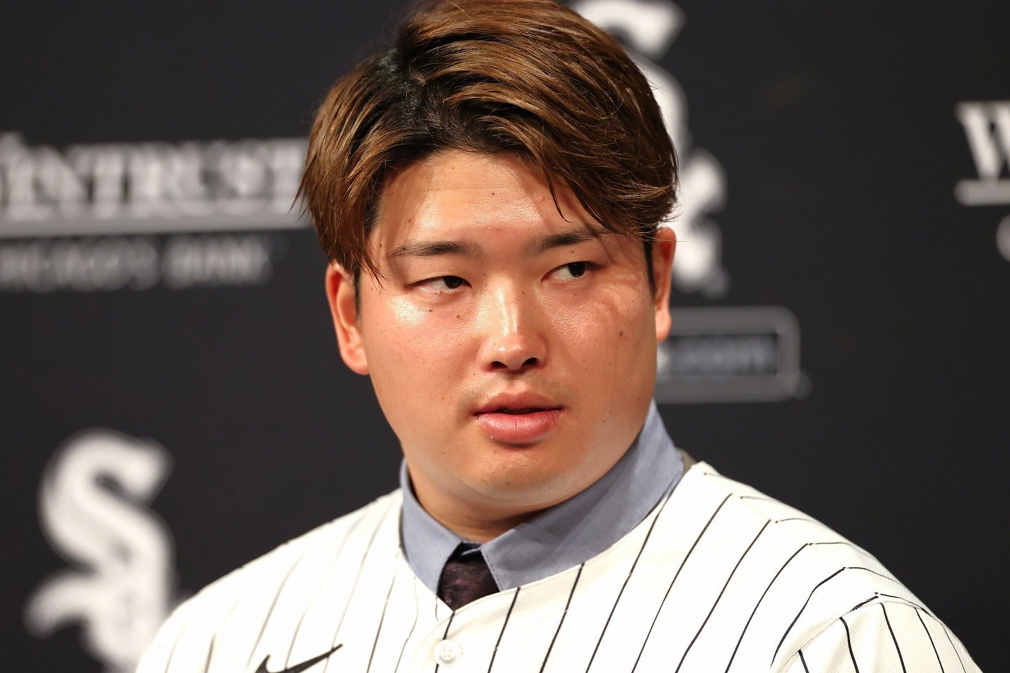 Wソックス入団が決まった村上。大物俳優との２Sが反響を集めた。(C)Getty Images