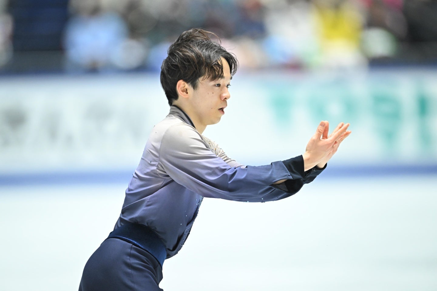 鍵山は全日本のエキシビで豪華な共演を振り返った。写真：金子拓弥（THE DIGEST写真部）