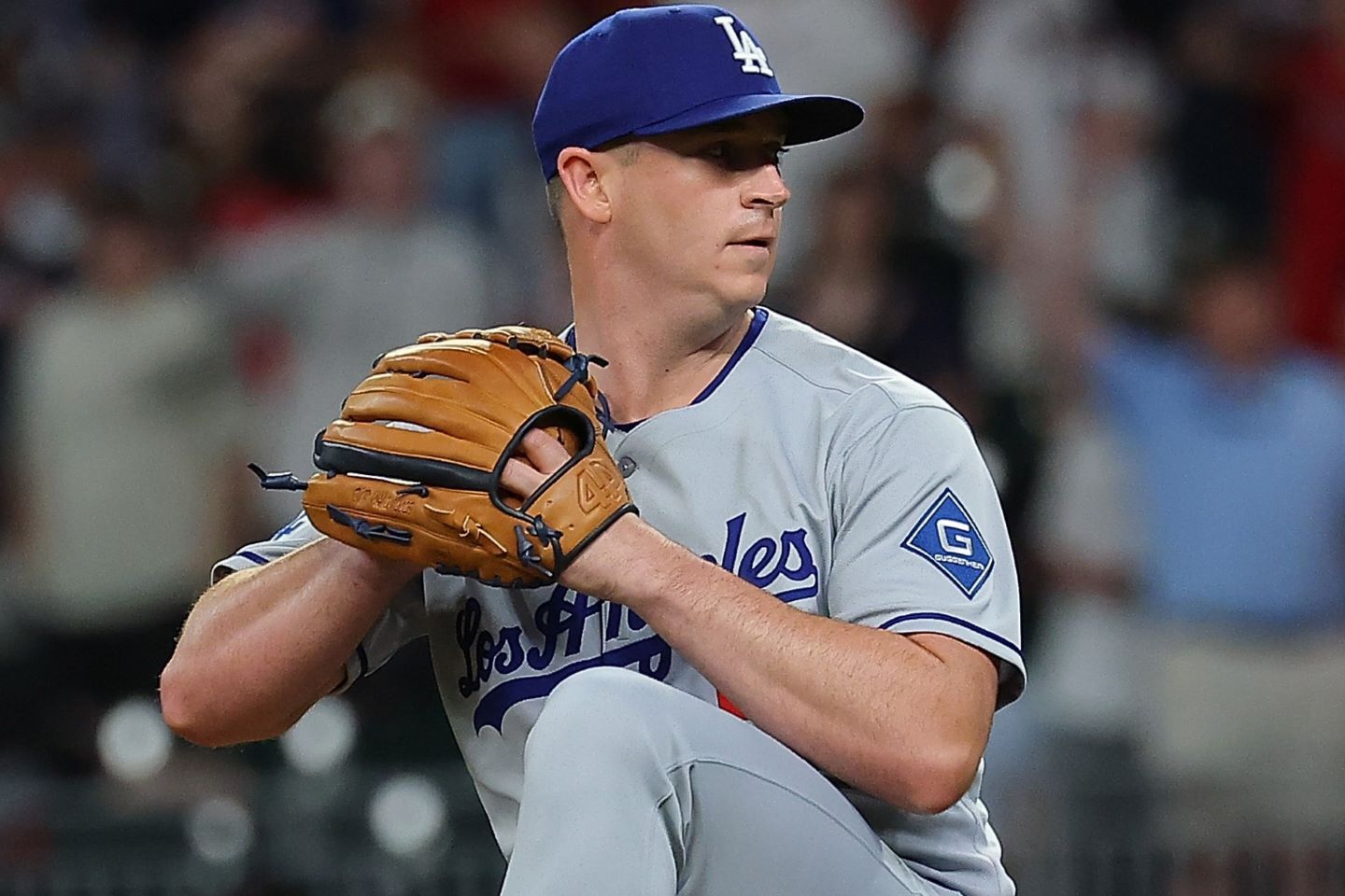 ドジャースからフリーエージェントとなっているフィリップス。現在はリハビリ中。(C)Getty Images