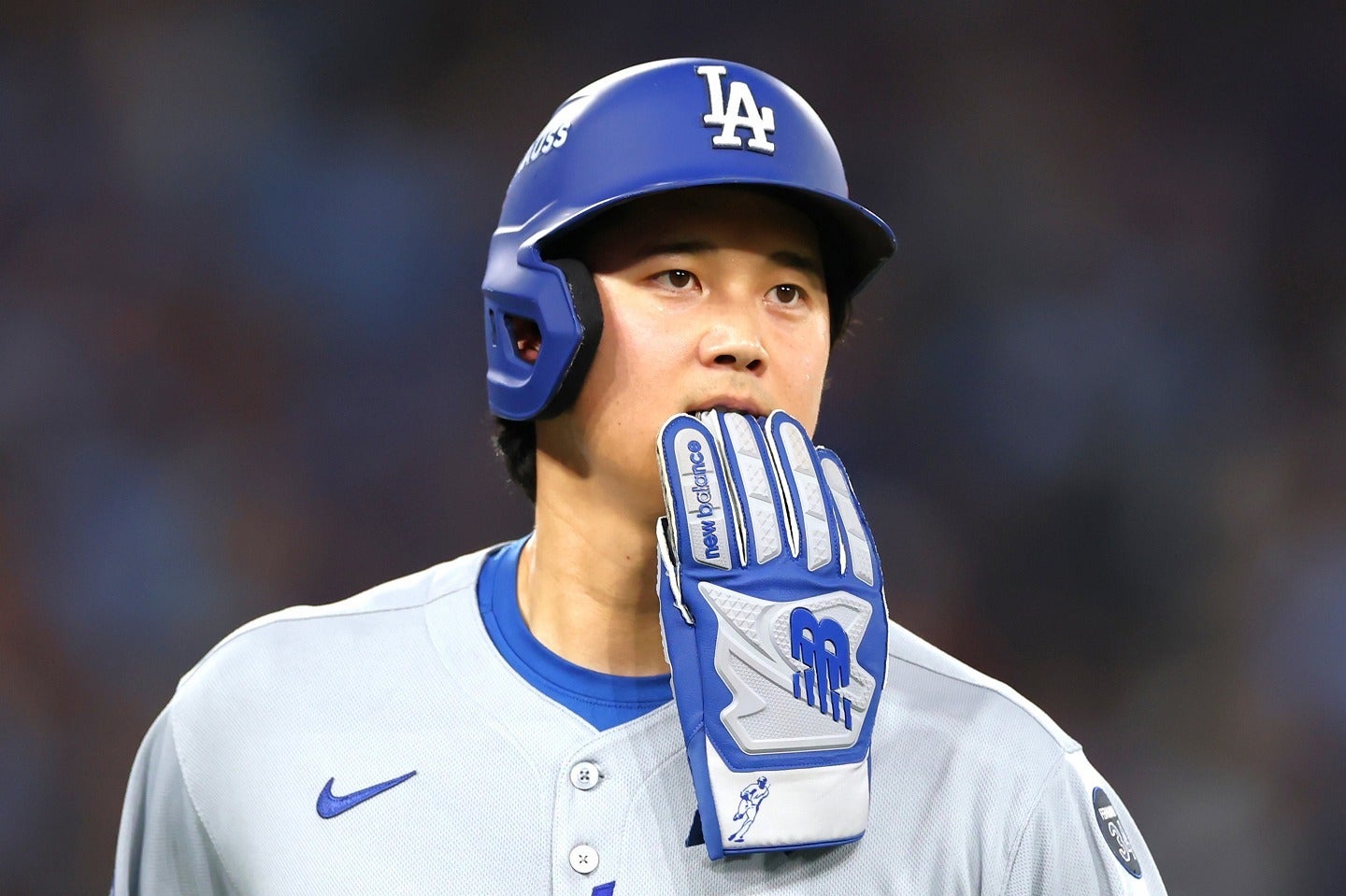 ４度目の満票MVPを受賞した大谷。MLB公式サイトが成長した部分を指摘した。(C)Getty Images