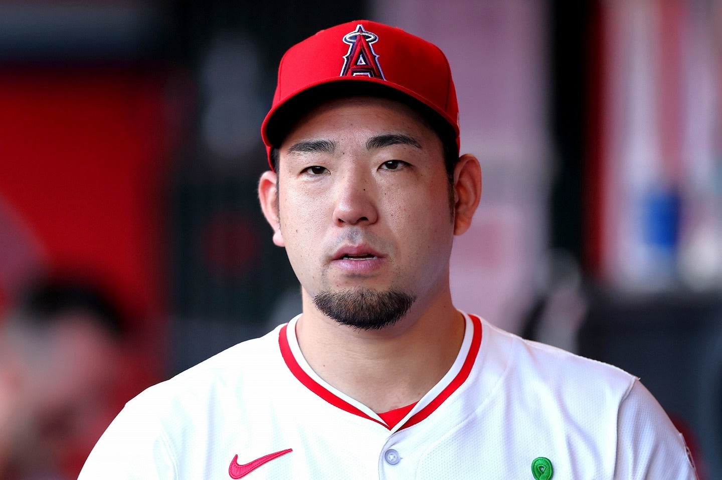 佐々木との交流を明かした菊池。(C)Getty Images