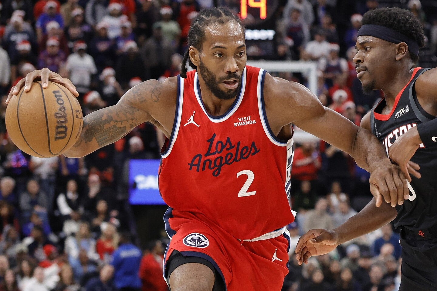 絶好調レナードに導かれ、クリッパーズが今季最長の４連勝をマークした。(C)Getty Images