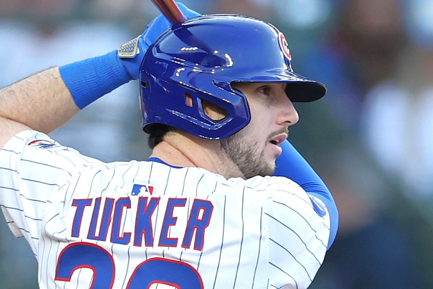 ルイーズの放出で空いた枠に、どんな選手が加わるのか。地元メディアはカブスからFAとなったタッカーの獲得を予想した。(C)Getty Images