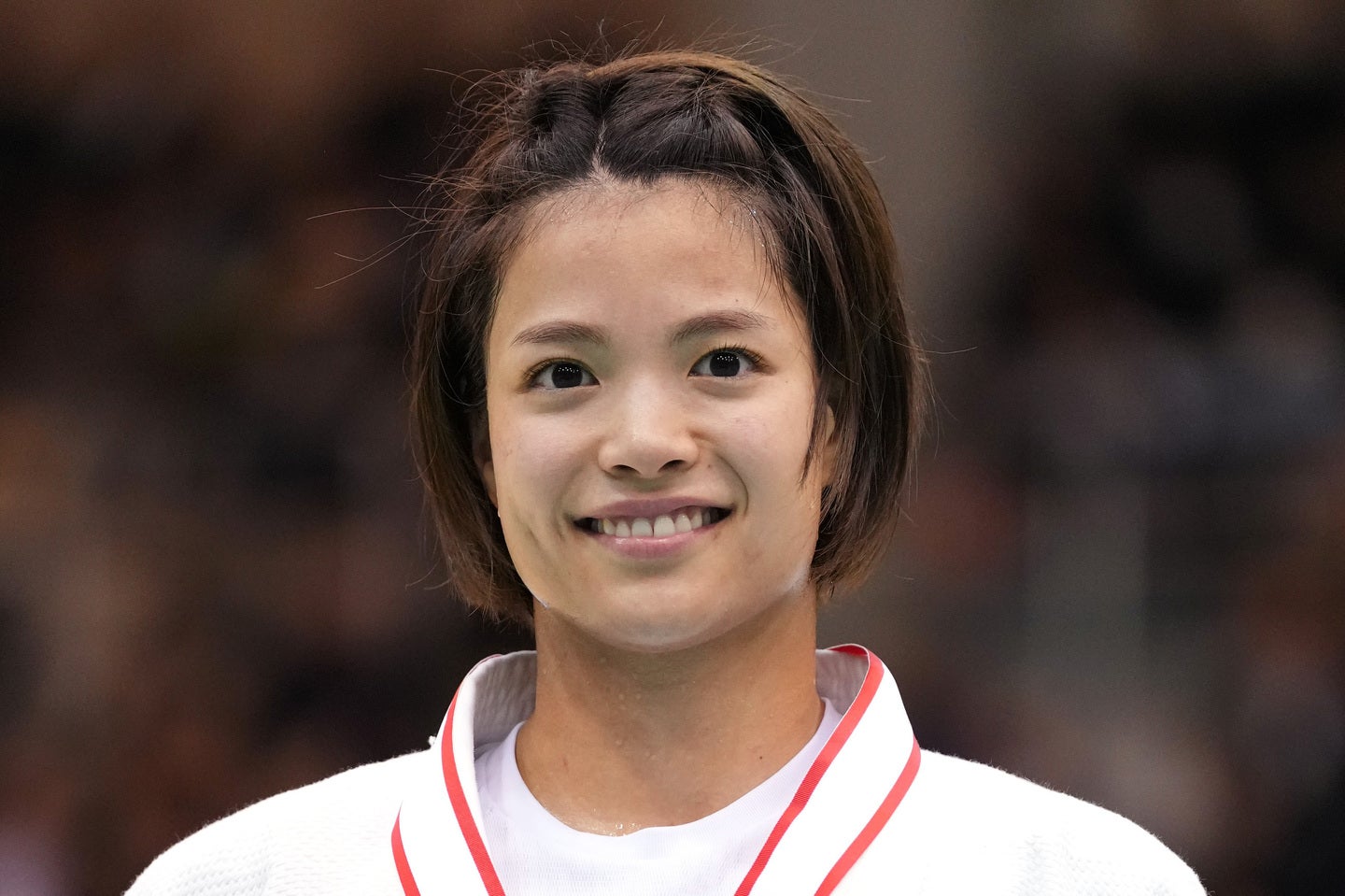 東京五輪金メダリストの阿部詩。(C) Getty Images