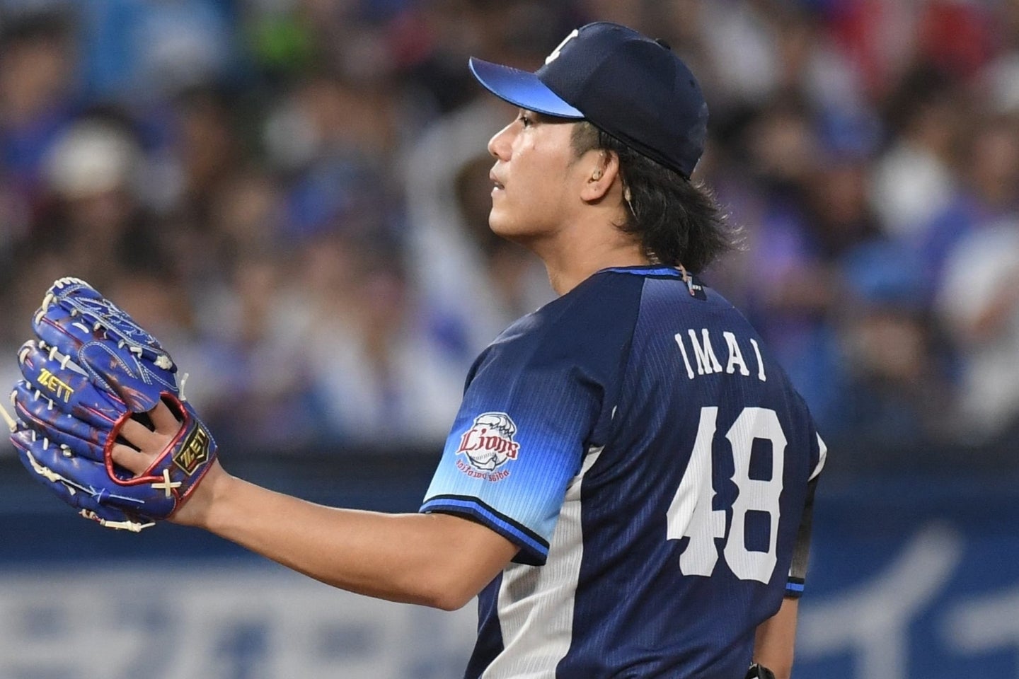 今井の去就が米国で注目を集めている。写真：鈴木颯太朗