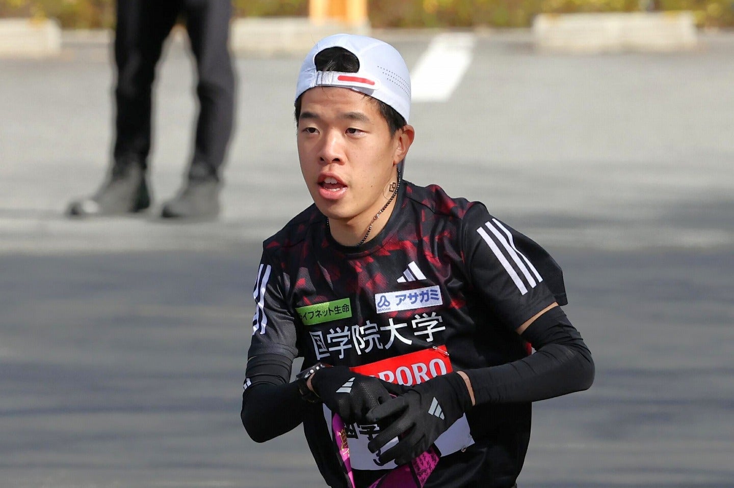 寺田との２ショットが話題となった高石。写真：滝川敏之