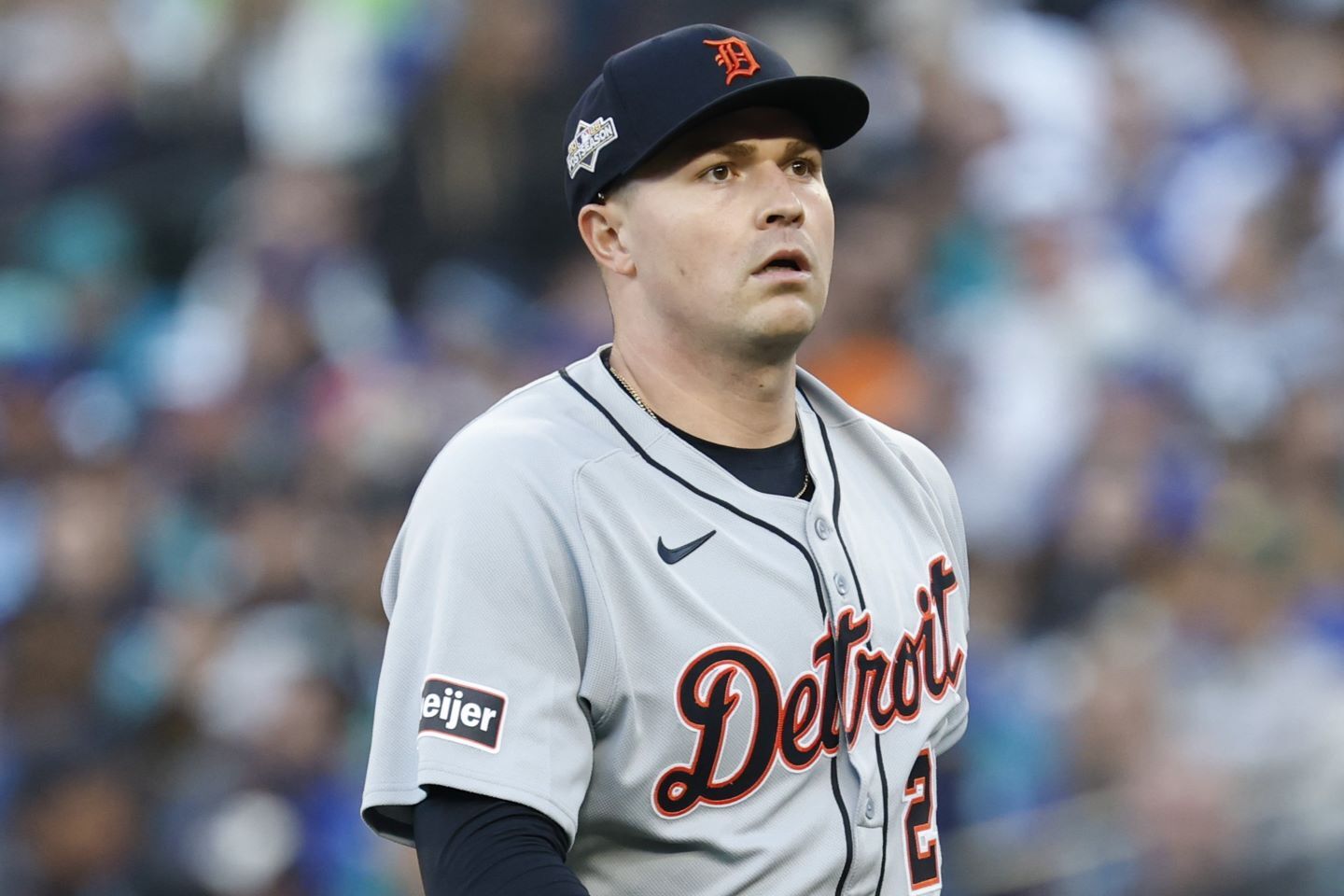 タイガースはスクーバルのトレードを完全に否定してはいない。(C) Getty Images