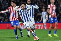 アトレティコ戦の久保は絶好調！チームに貴重な勝点１をもたらした。(C)Getty Images