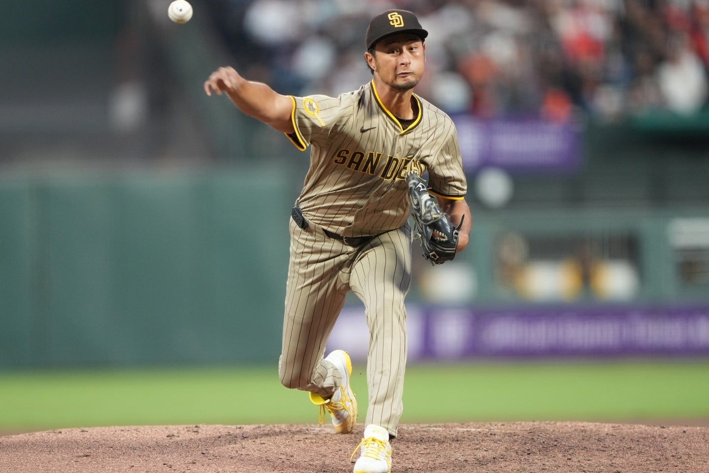 パドレスのダルビッシュ有。(C)Getty Images