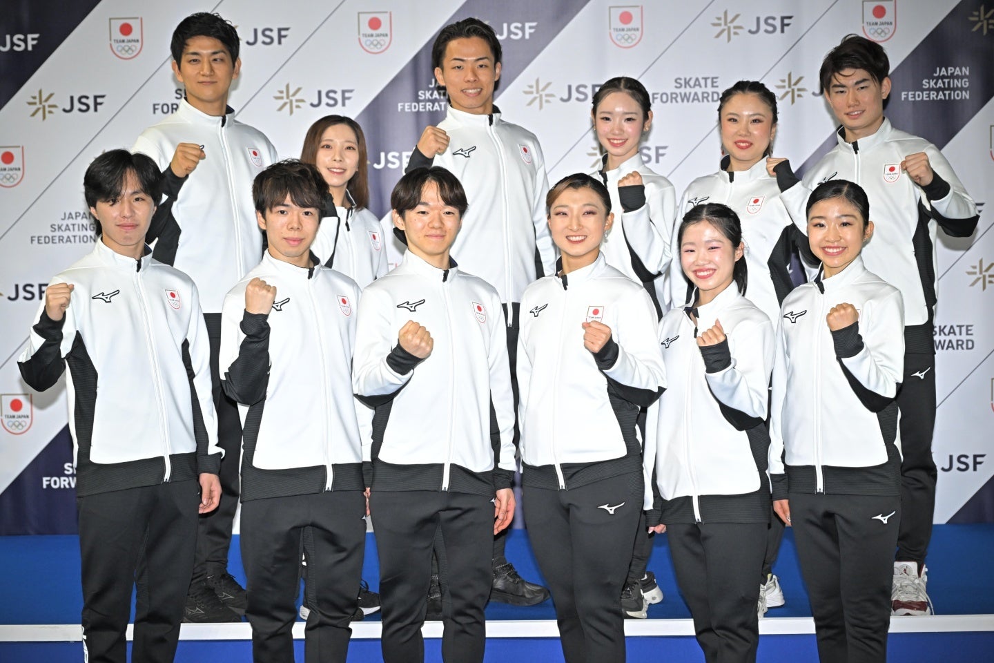 ミラノ・コルティナ五輪に臨むフィギュアスケート日本代表選手。写真：金子拓弥（THE DIGEST写真部）
