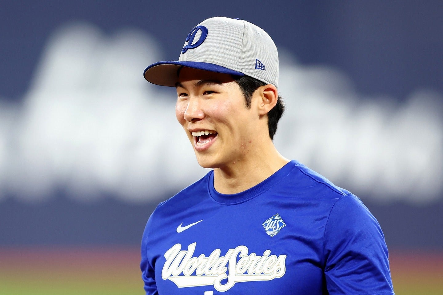 ポジション争いのライバルが出現したドジャースのキム・ヘソン。(C)Getty Images