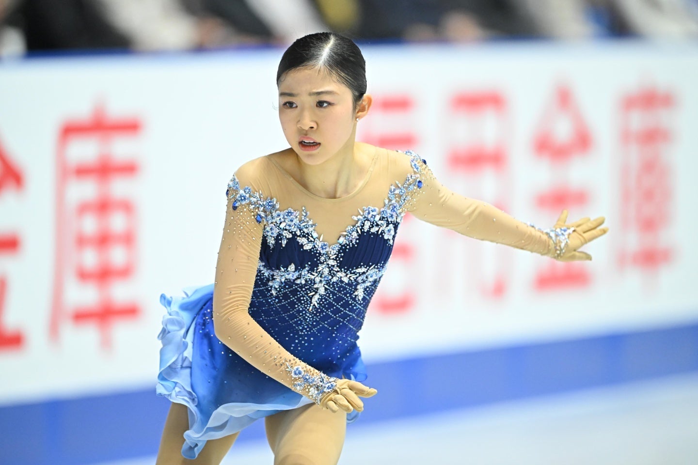 全日本で表彰台を掴んだ千葉はミラノ・コルティナ五輪代表に選出された。写真：金子拓弥（THE DIGEST写真部）