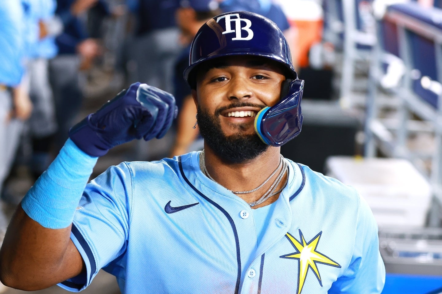 大谷に感銘を受けたとインタビューで語ったカミネロ。(C)Getty Images