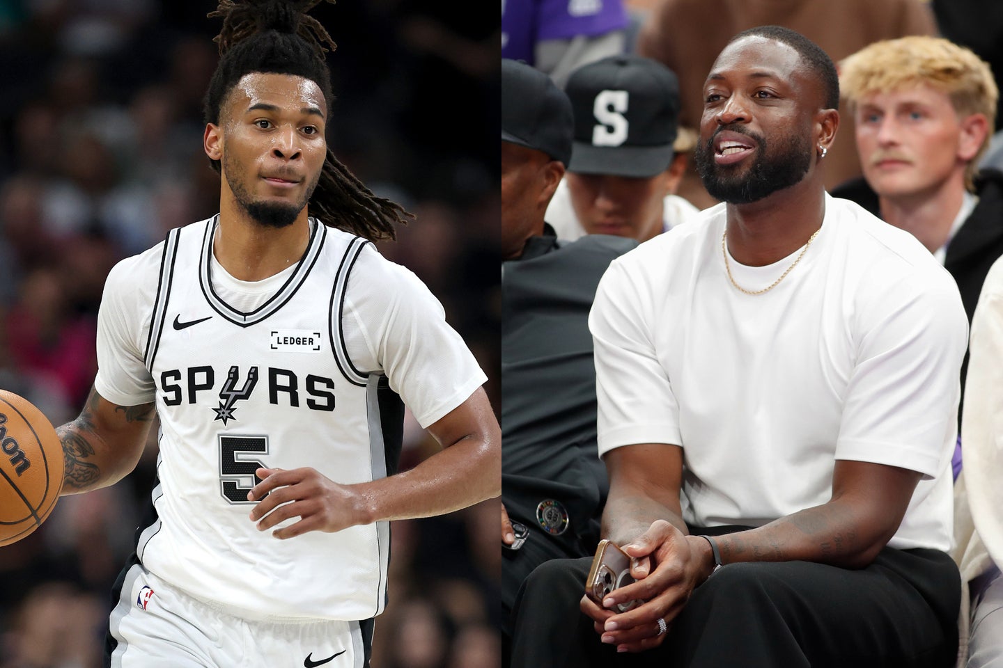 ウェイド、NBA、ルーキー、トップス、バスケ 1年ごとに成長していく選手なんだ」ウェイドが自身の経験を踏まえ