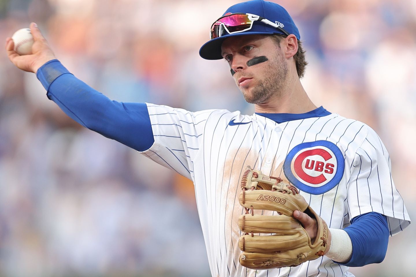 二塁手として２度のゴールドグラブ賞に輝くカブスのホーナー。(C) Getty Images