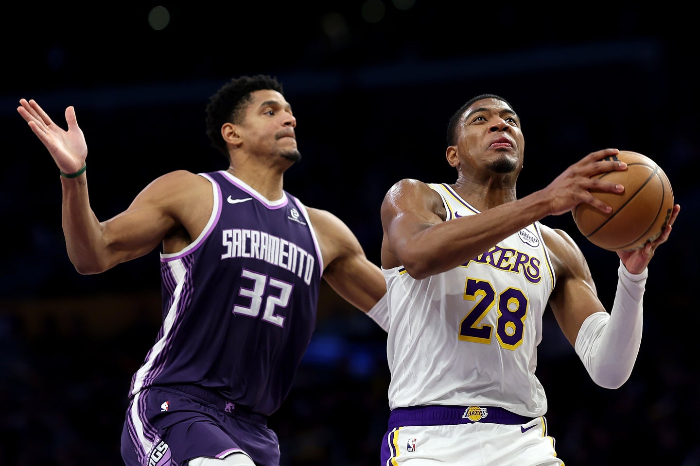 元AKBメンバーが八村が所属するレイカーズの試合を現地観戦した。(C)Getty Images