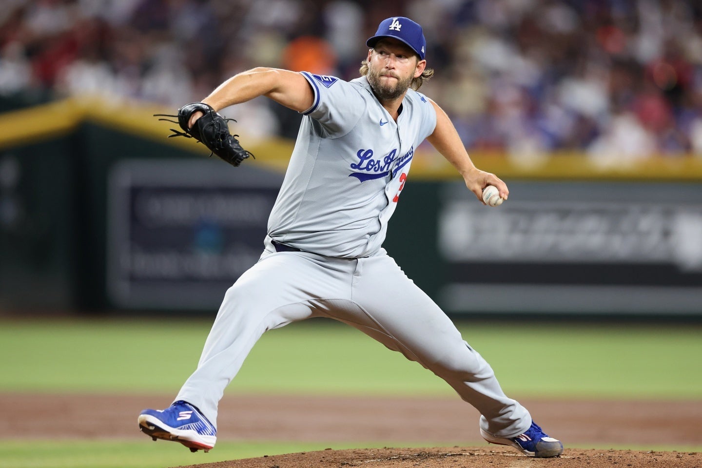 元ドジャースのカーショウ。WBC米国代表入りが電撃発表された。（C)Getty Images