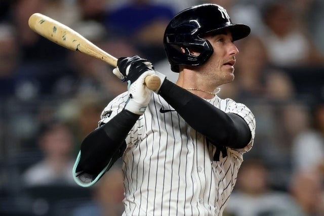 MLB公式サイトが、ヤンキースに加えてメッツとブルージェイズも加わると見立てたベリンジャー。(C)Getty Images