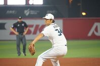 ドバイに誕生した新リーグに参戦した平田。写真：萩原孝弘